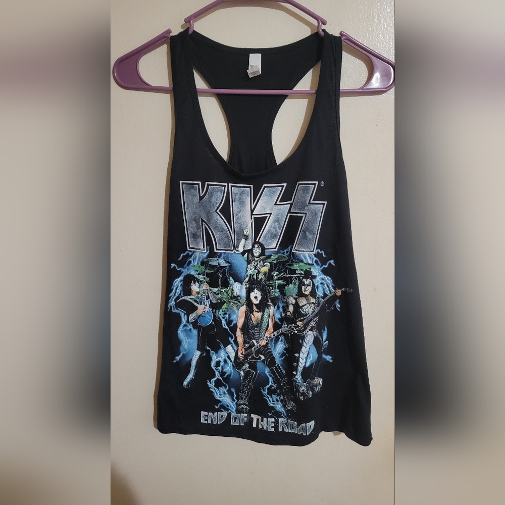 KISS "End Of The Road" Womens Tank Top Size Small